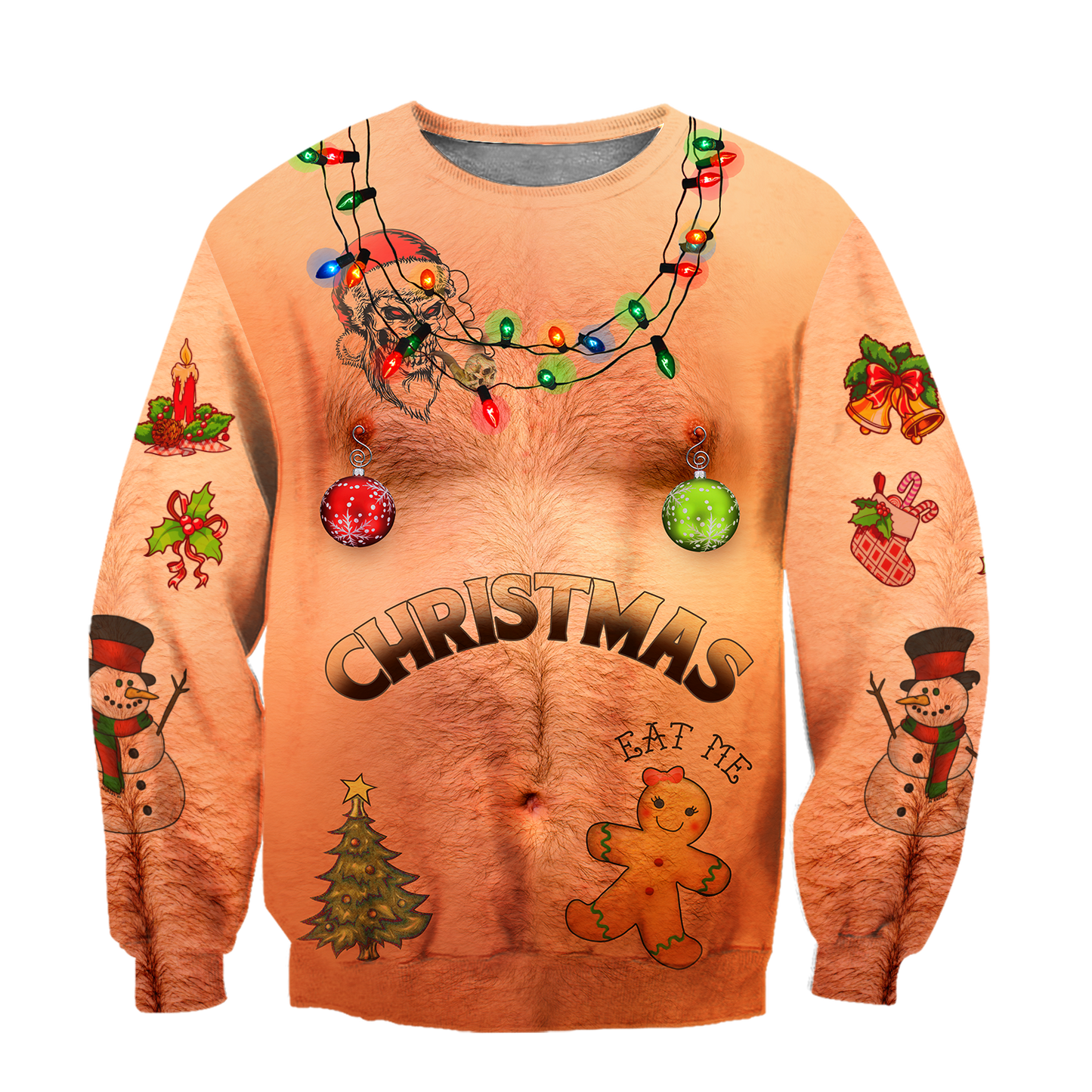Real Skin Christmas Accessories All Over Printed Pi081001 - Amaze Style™-Apparel