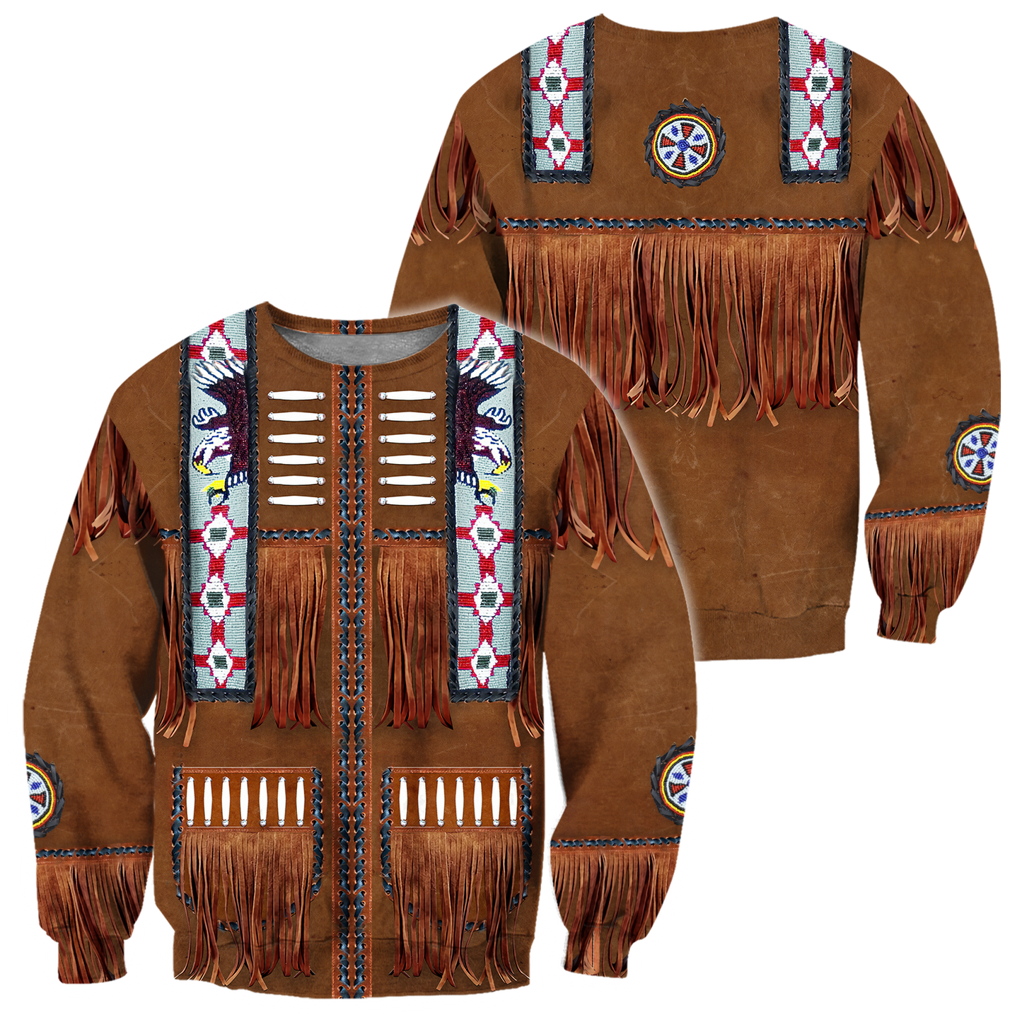 Cowboy Jacket No1 Cosplay 3D Over Printed Unisex Deluxe Hoodie ML