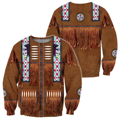 Cowboy Jacket No1 Cosplay 3D Over Printed Unisex Deluxe Hoodie ML