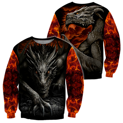 Dragon 3D Hoodie Shirt For Men And Women