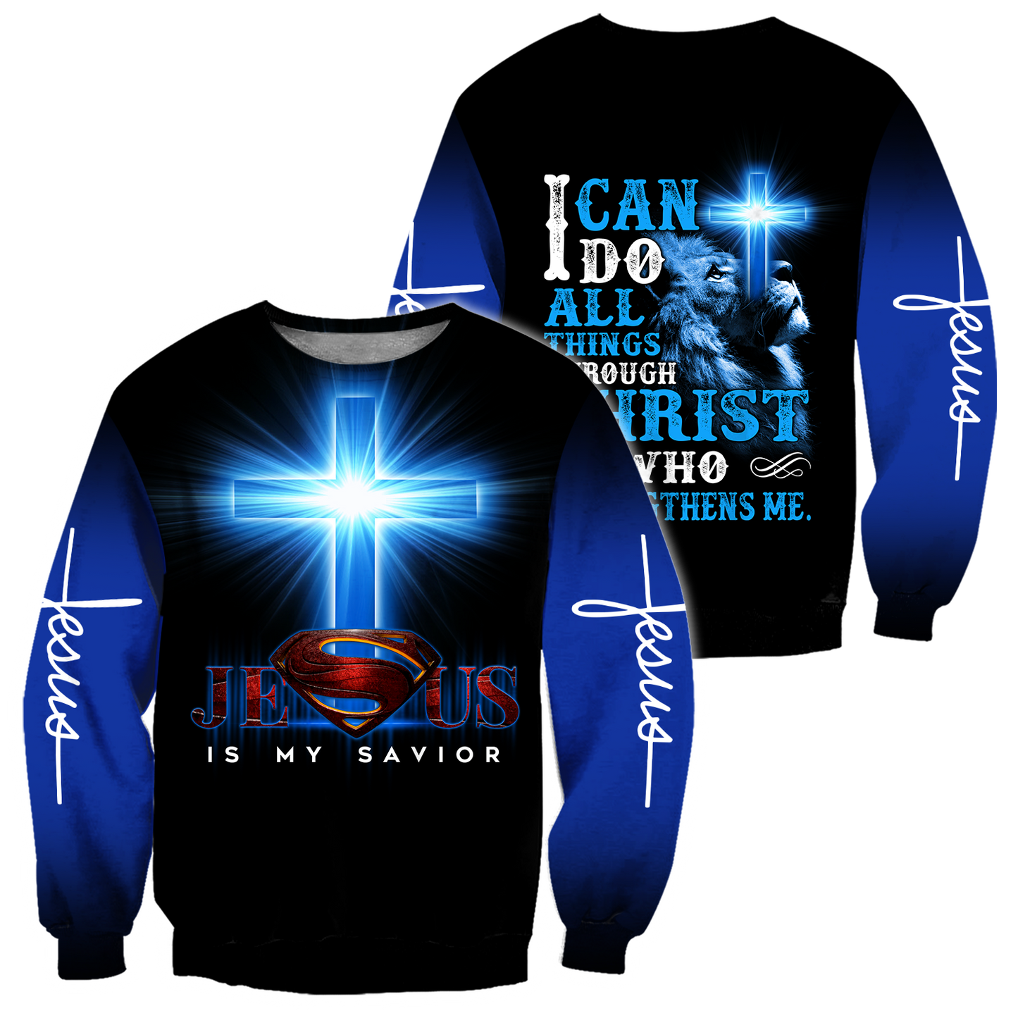 Jesus Is My Savior 3D All Over Printed Shirts For Men and Women Pi12062001