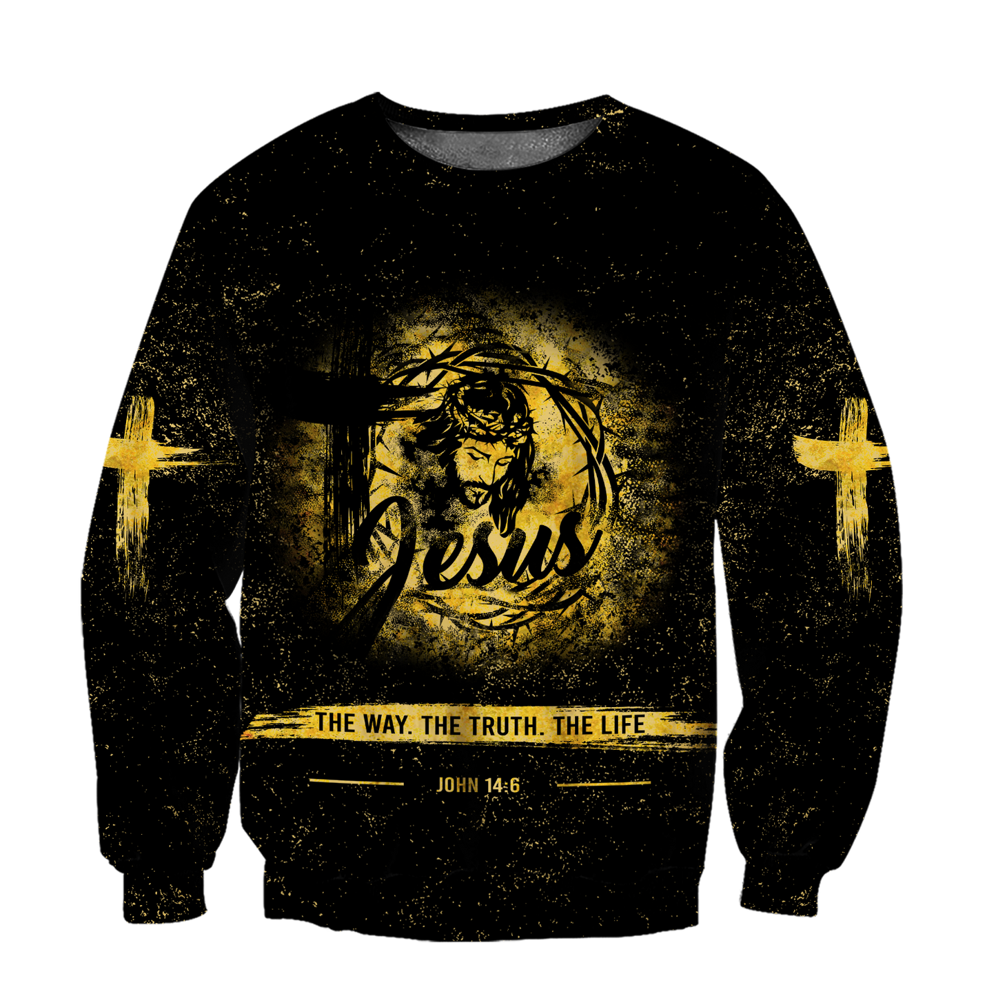 Jesus The Way The Truth The Life 3D All Over Printed Shirts For Men and Women Pi12062004