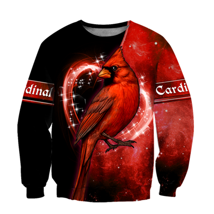 Cardinal Birds Red Color shirts dress shorts for men and women