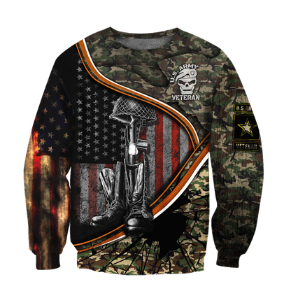 US Veteran 3D All Over Printed Shirt Hoodie MP18082001 - Amaze Style™-Apparel