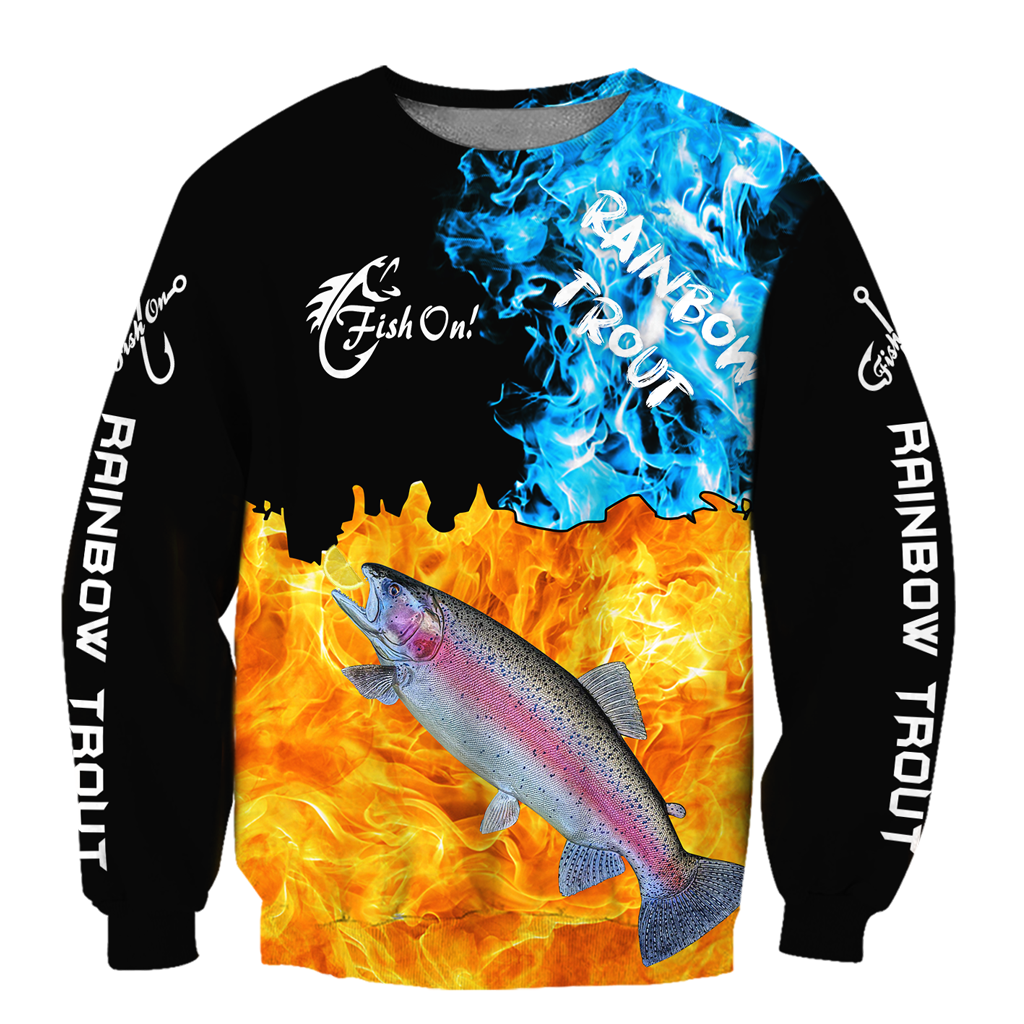Fish reaper - Trout lemon on fire all over printed shirts for men and women AM200210 - Amaze Style™-Apparel