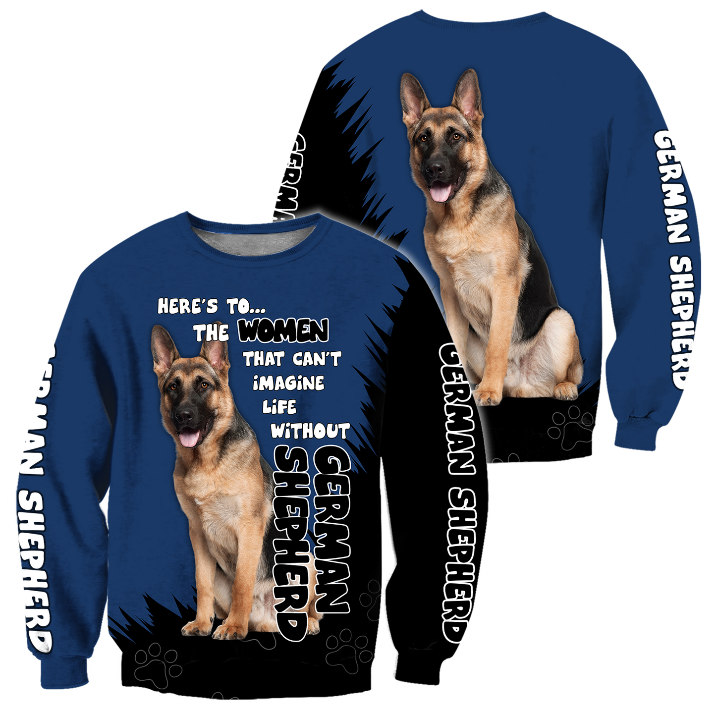 German Shepherd Dog Lover 3D Full Printed Shirt For Men And Women Pi281207 - Amaze Style™-Apparel