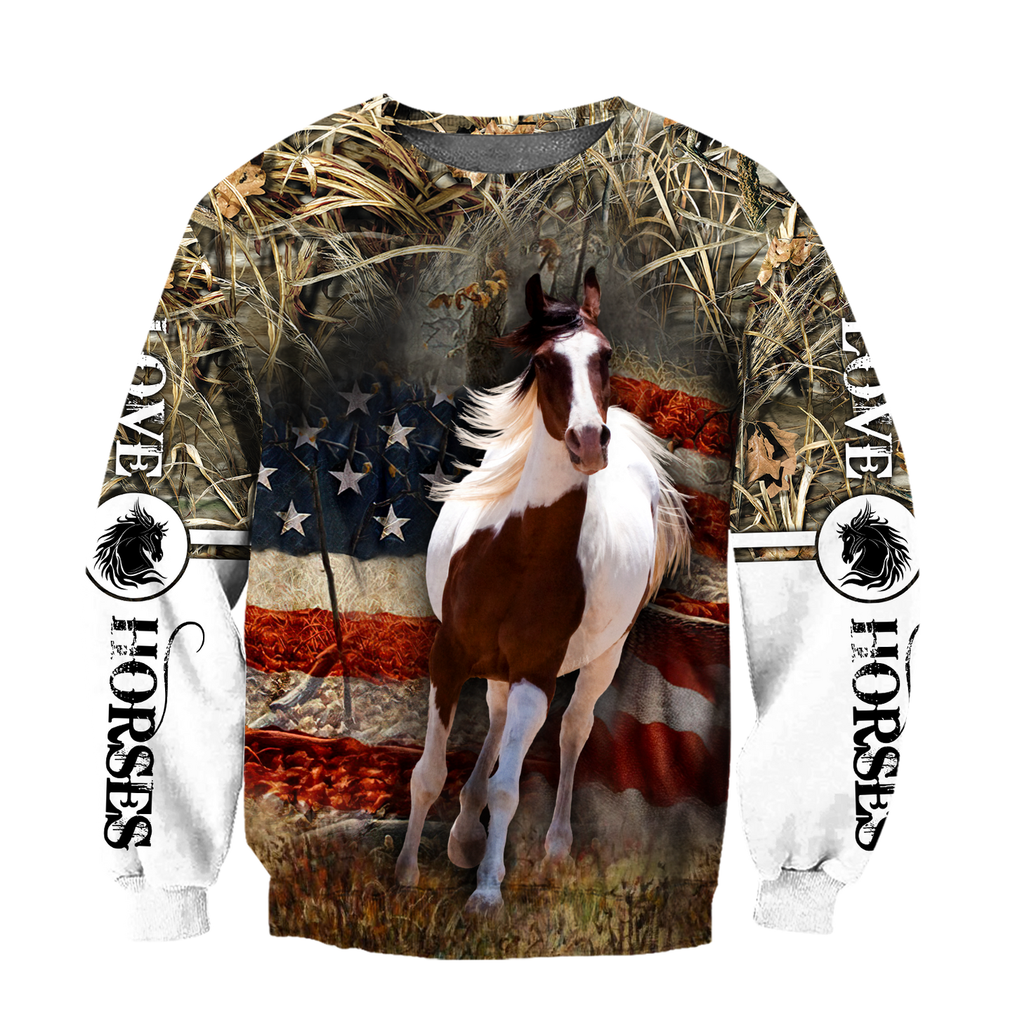 Love Horse 3D All Over Printed Shirts Pi080501 - Amaze Style™-Apparel