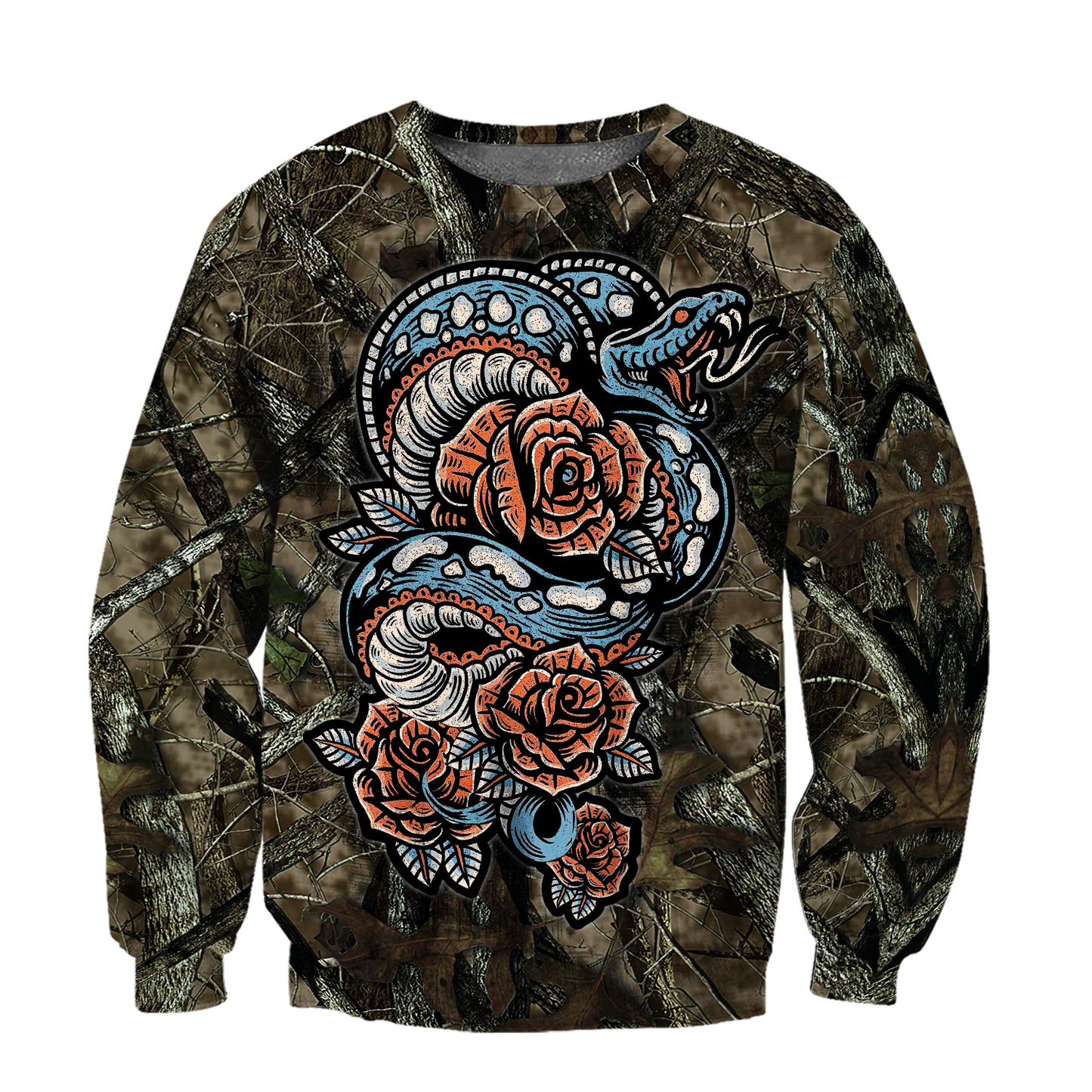 Snake 3D All Over Printed Unisex Shirt