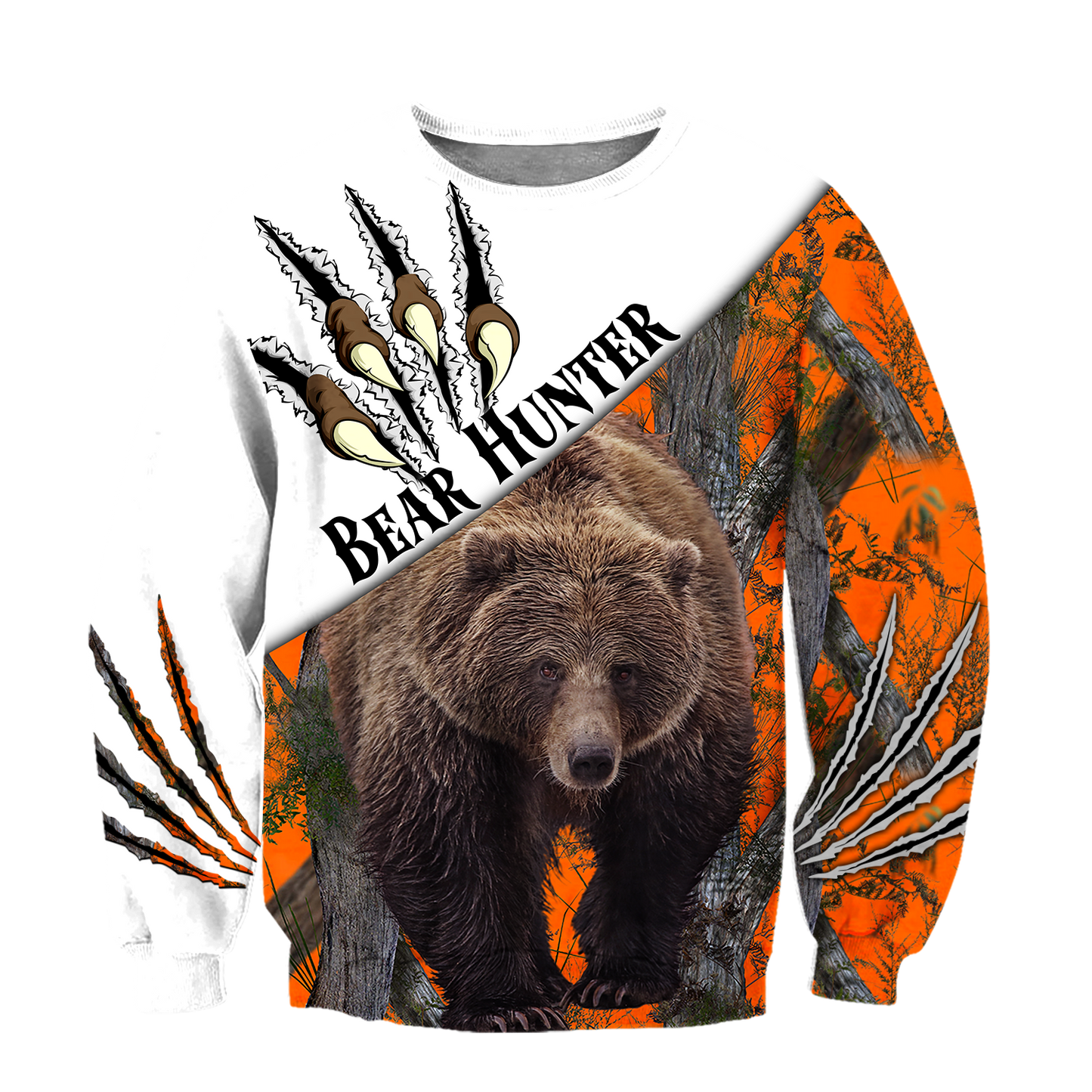 BEAR HUNTING CAMO 3D ALL OVER PRINTED SHIRTS FOR MEN AND WOMEN Pi051201 PL - Amaze Style™-Apparel