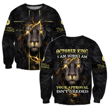 October King 3D All Over Printed Shirts Pi02102001S10