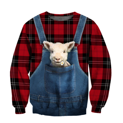 Baby Sheeps Hoodie T-Shirt Sweatshirt for Men and Women NM121111-Apparel-NM-Sweater-S-Vibe Cosy™