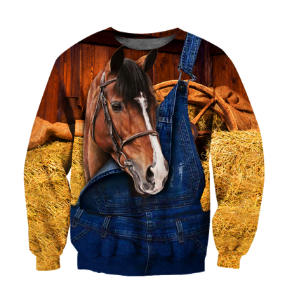 Baby Horse Hoodie T-Shirt Sweatshirt for Men and Women Pi180201-Apparel-NM-Sweater-S-Vibe Cosy™