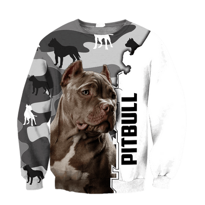 Pitbull dog 3D All Over Printed Unisex PL