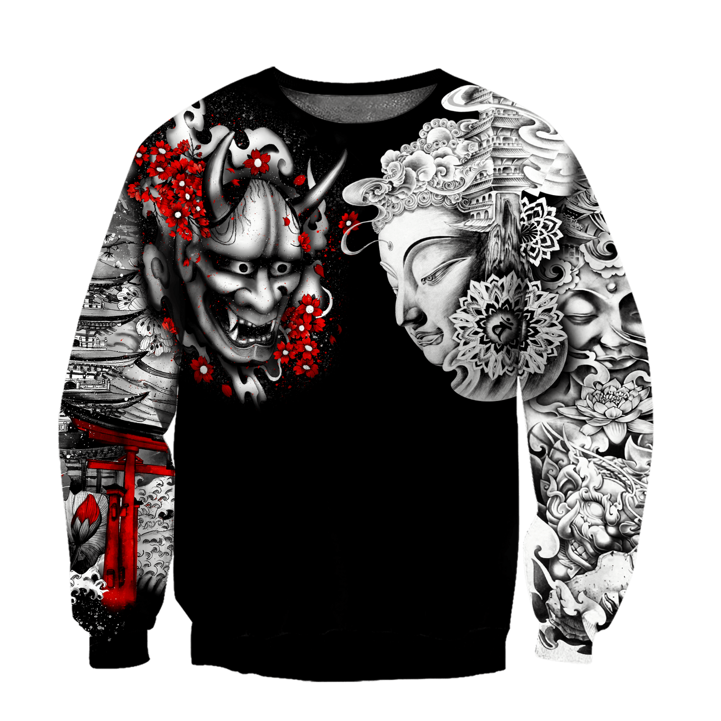 Japanese Tattoo 3D All Over Printed Unisex  Hoodie-ML