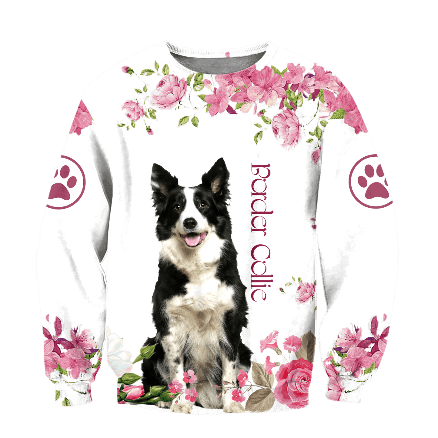 Border collie 3D All Over Printed Unisex PL