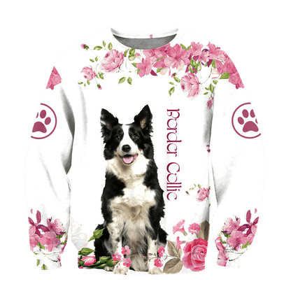 Border collie 3D All Over Printed Unisex PL