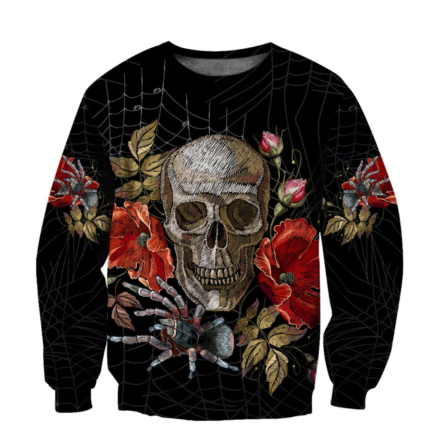 Love Skull red 3D all over printed for man and women QB06042001