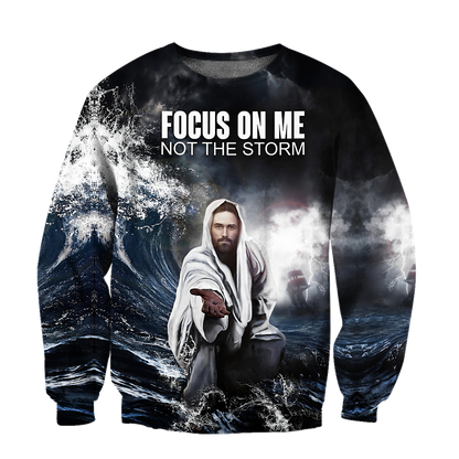 Focus On Me Not The Storm 3D All Over Printed Shirts