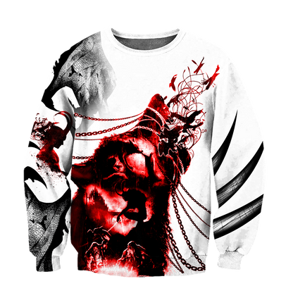 Premium 3D Printed Wolf Shirts MEI