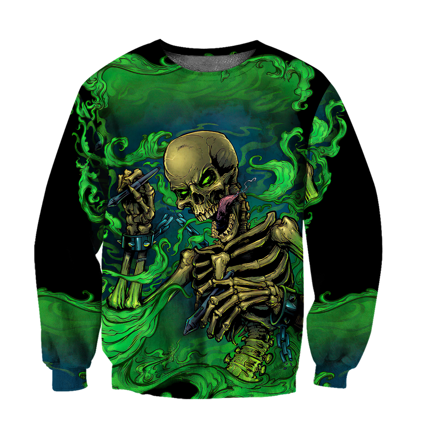 Skull get high 3D all over printed for man and women