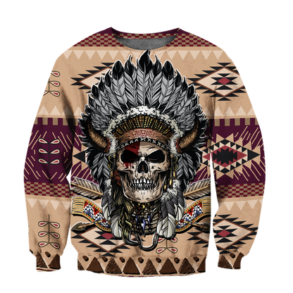 Love Skull native 3D all over printed for man and women QB06062004