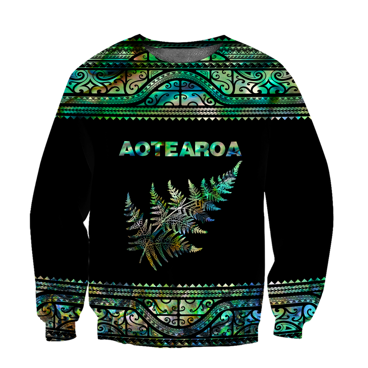 Aoteatoa New Zealand Maori Silver Fern - Paua Shell 3d all over printed shirt and short for man and women