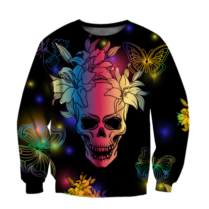 Love Skull 3D all over printed for man and women