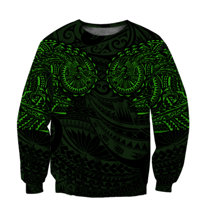 Dragon Aotearoa Maori manaia 3d all over printed shirt and short for man and women QB06262002