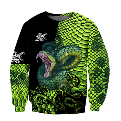 Snake 3D All Over Printed Unisex Shirt