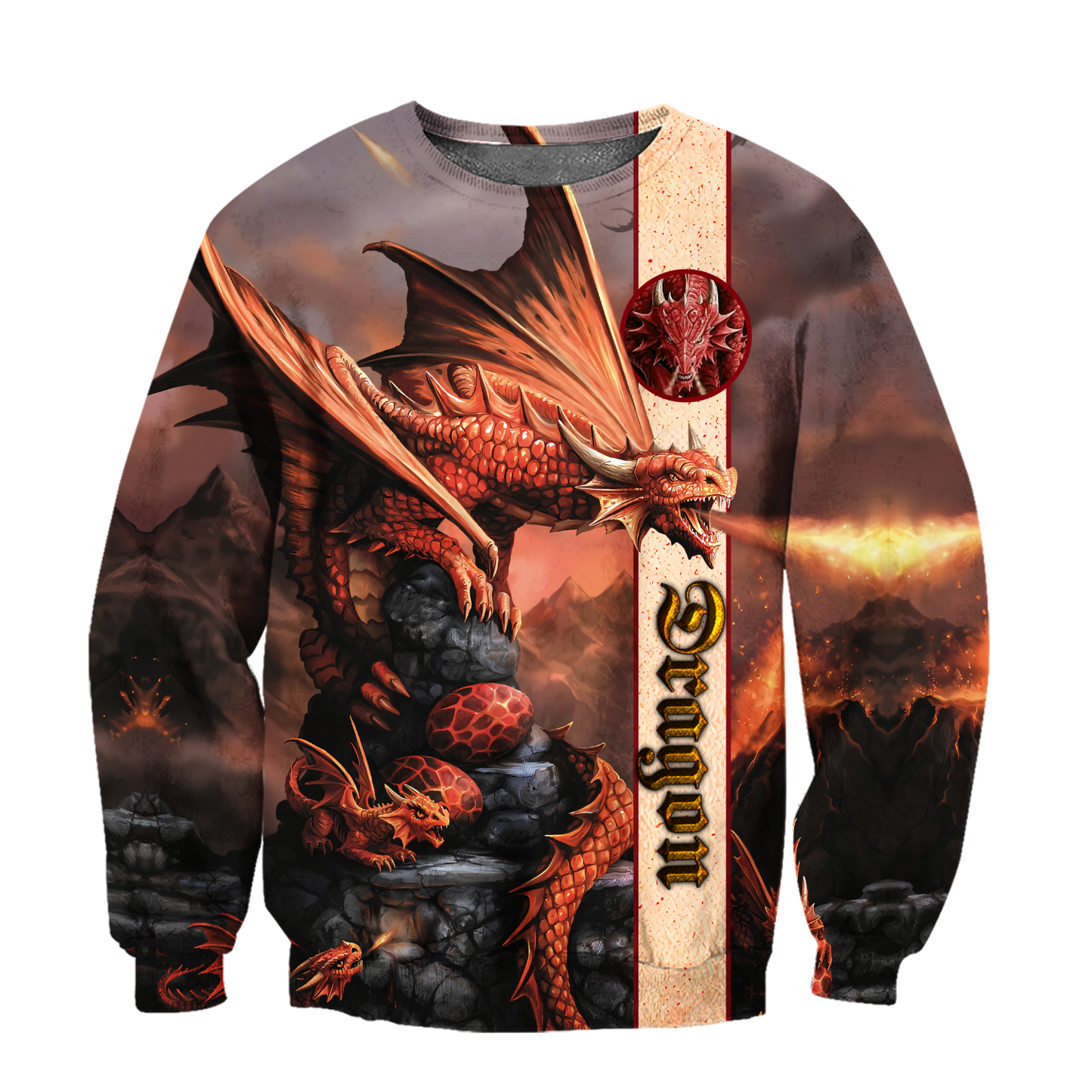 Dragon 3D All Over Printed Shirts For Men and Women TA0820204