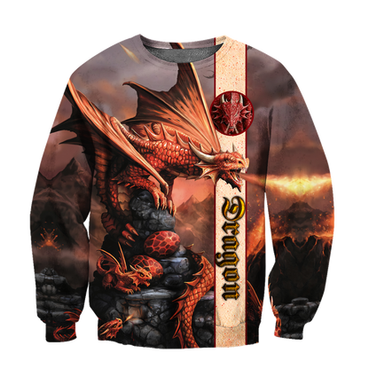 Dragon 3D All Over Printed Shirts For Men and Women TA0820204