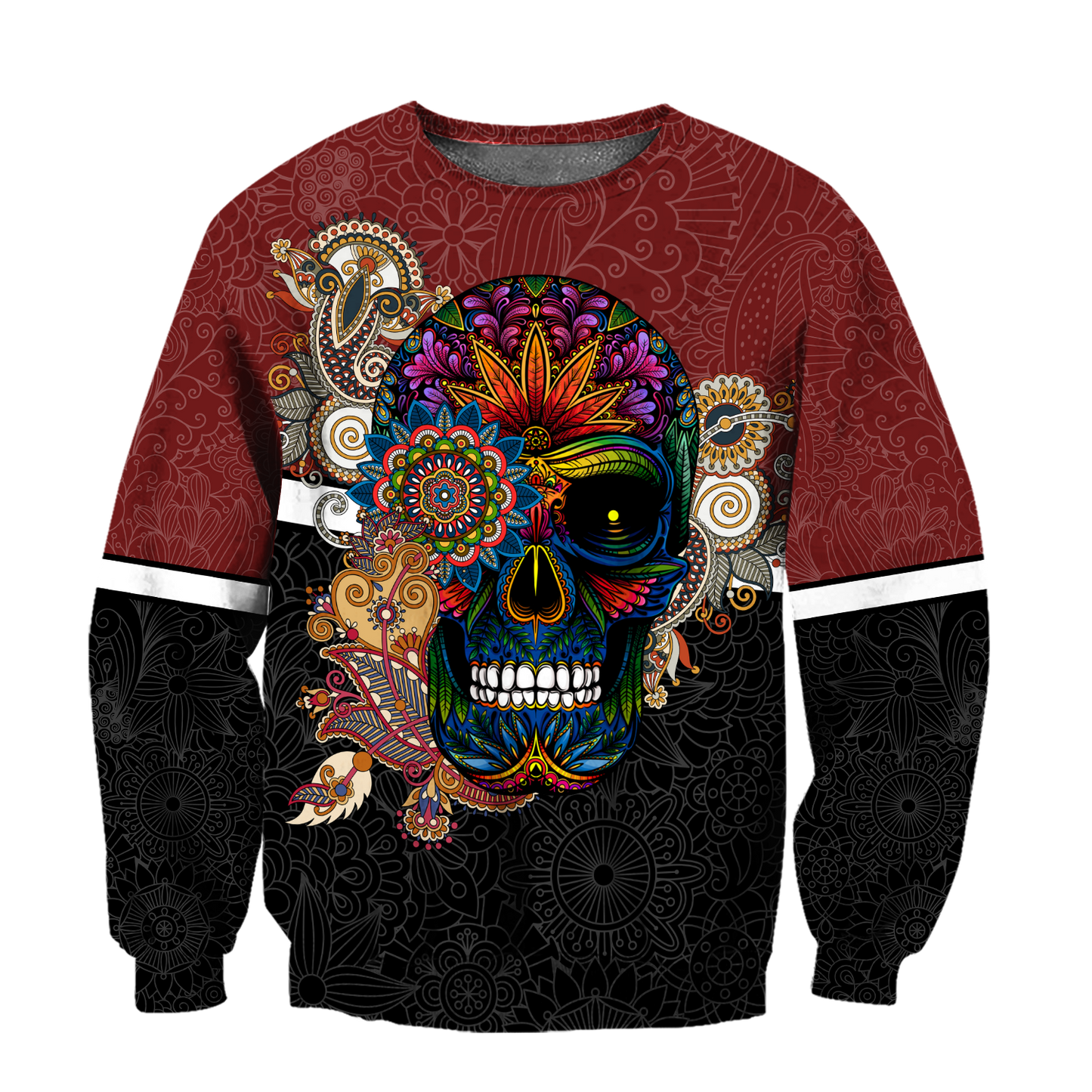 Love Sugar Skull 3D all over printed for man and women QB05122003 - Amaze Style™-Apparel