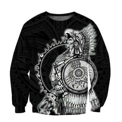 Mexican Aztec Warrior 3D All Over Printed Shirts DQB07162001
