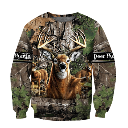 Personalized Name Deer Hunter 3D All Over Print Unisex Shirts