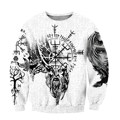 Deer Viking 3D All Over Printed