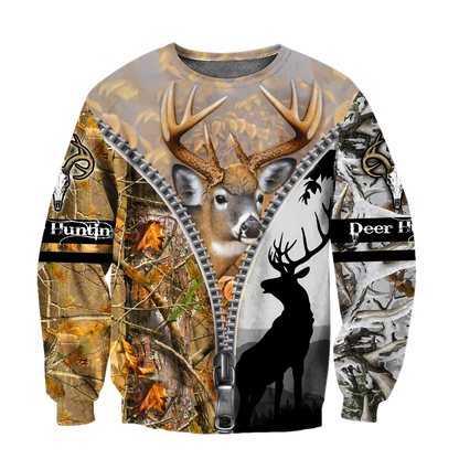 Deer Hunting 3D All Over Printed Shirts For Men HHT27082002-LAM