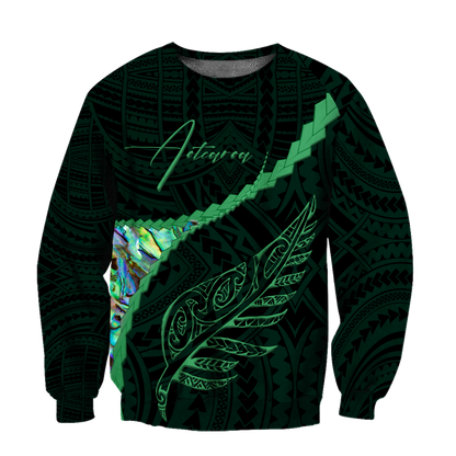 Aotearoa Tattoos New Zealand 3D Unisex Hoodie