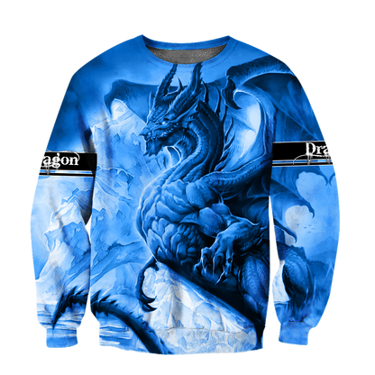 Blue Dragon Ice Dragon 3D All Over Printed Shirts For Men and Women DQB20122004