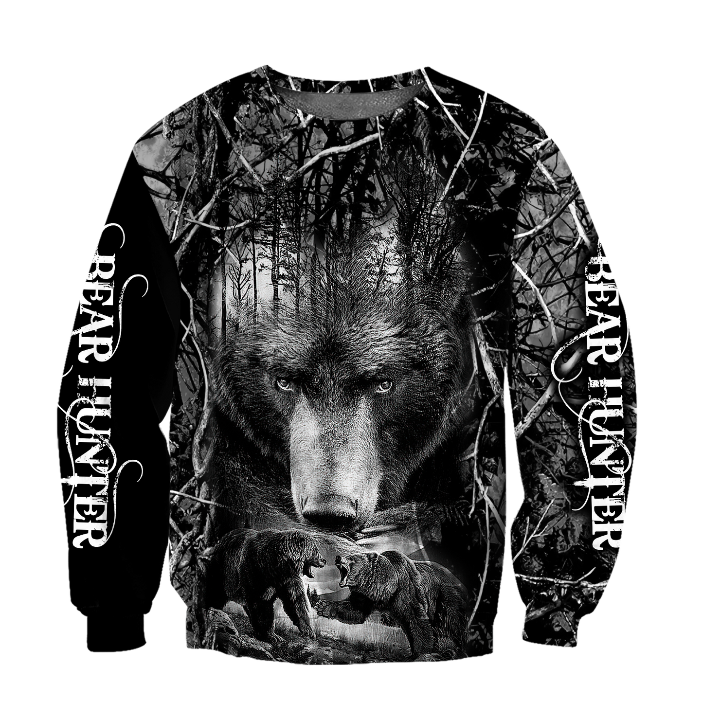 Premium Bear Hunter Camo Unisex Shirts