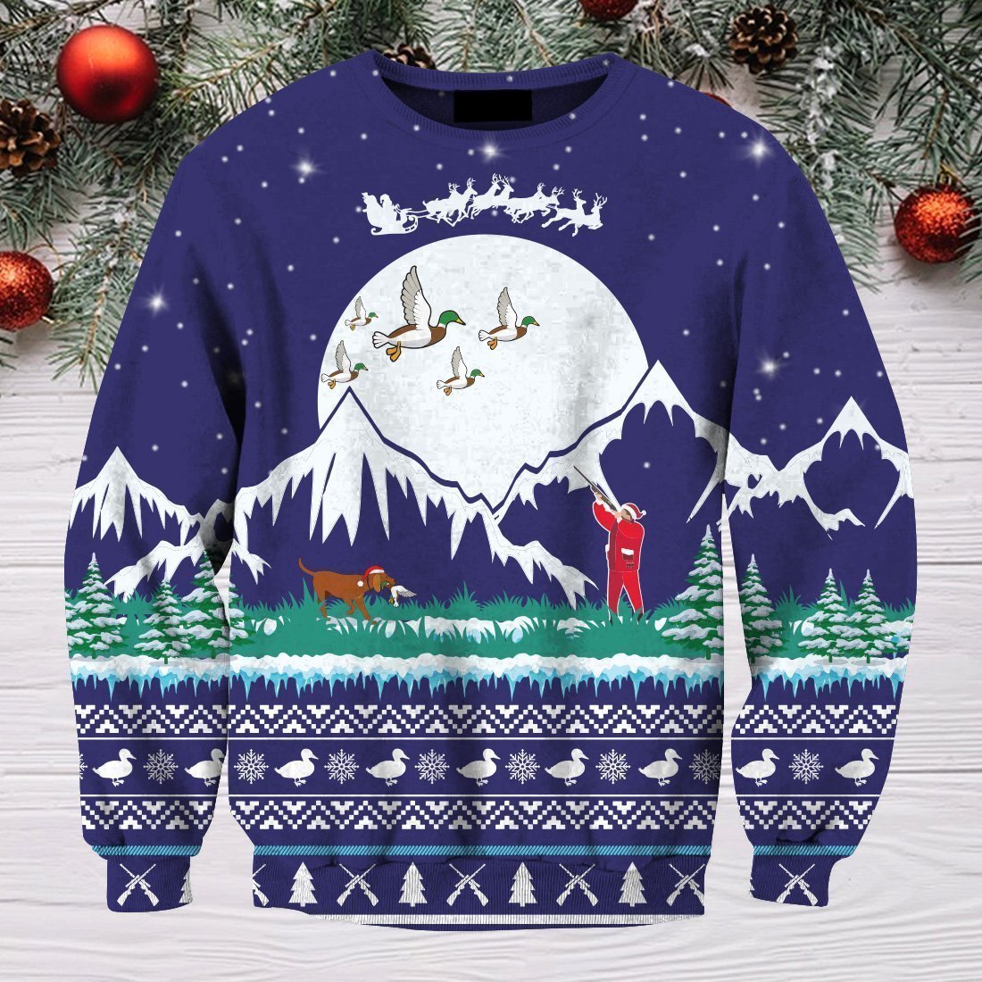 3D All Over Print Hunting Duck Hoodie - Amaze Style™-Apparel