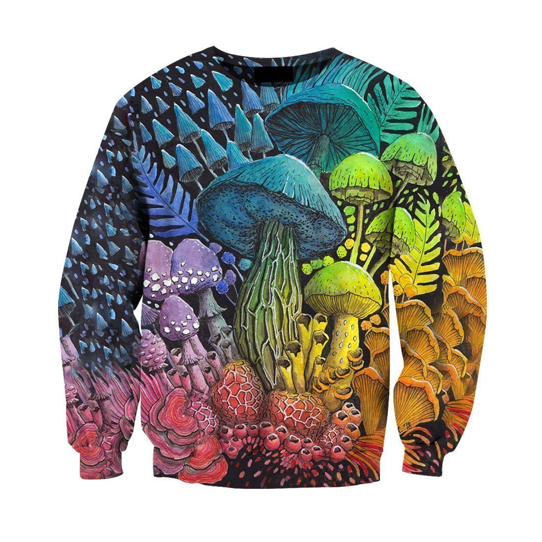 Mushroom Composition Beautiful DC Fashion - Amaze Style™-Apparel