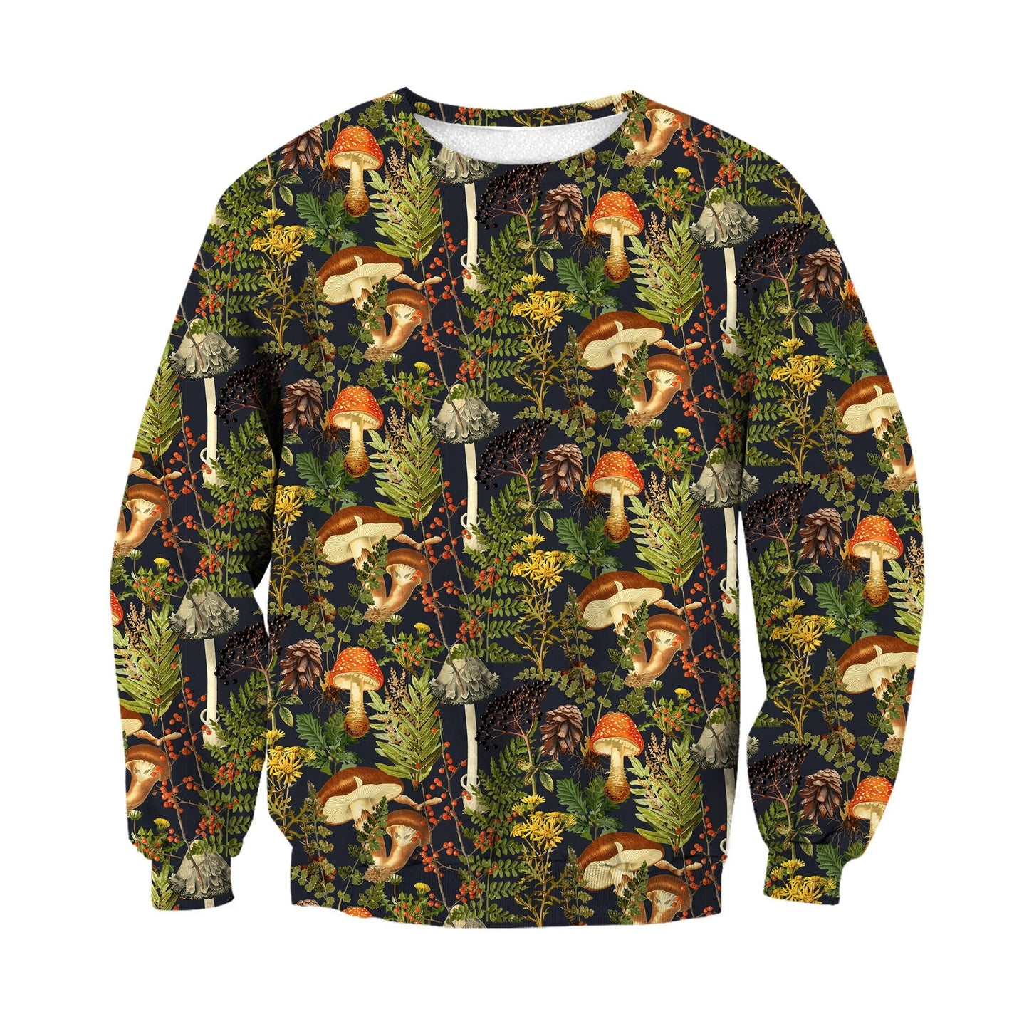 Forest Mushroom Hoodie DC Fashion - Amaze Style™-Apparel