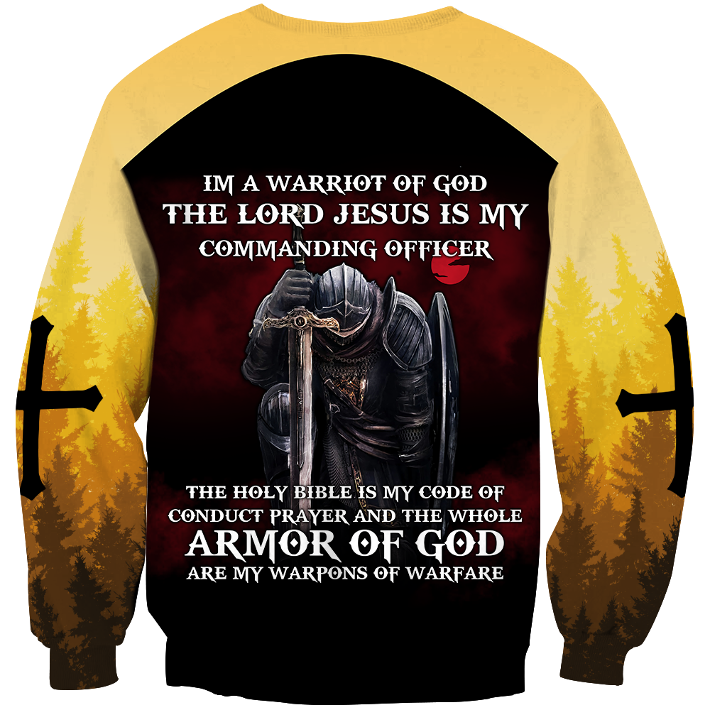 Knight God Jesus 3D All Over Printed Shirt Hoodie For Men And Women JJ240302 - Amaze Style™-Apparel