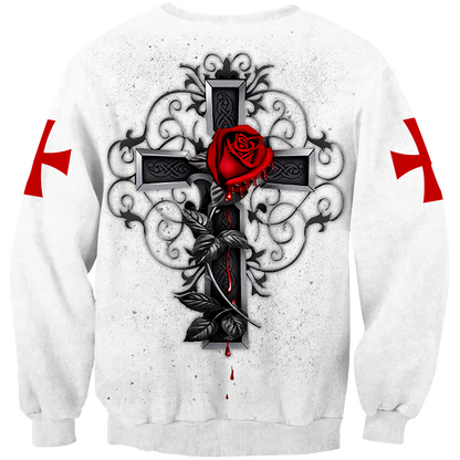 The Cross 3D All Over Printed Shirt Hoodie JJ020403 - Amaze Style™-Apparel