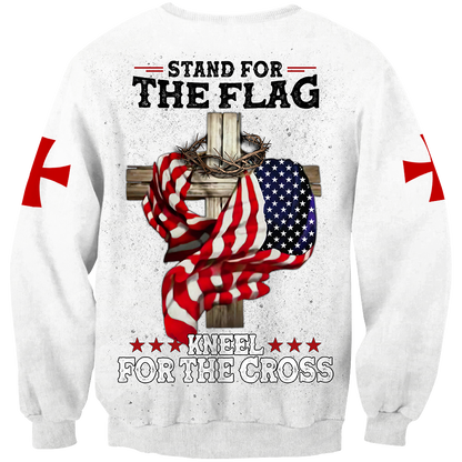 Easter God Jesus One Nation Under God 3D All Over Printed Shirt Hoodie JJ240405 - Amaze Style™-Apparel