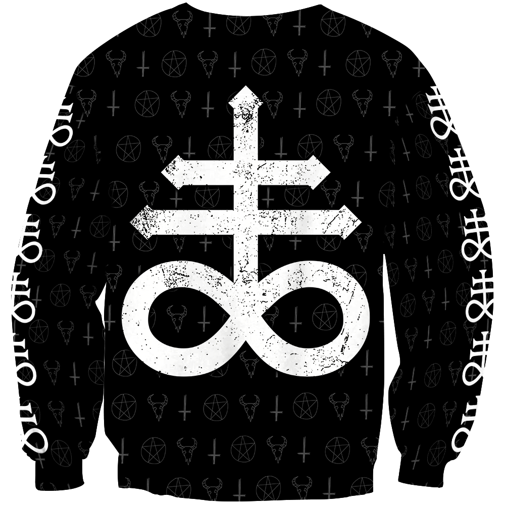 Satanic Tribal 3D All Over Printed Hoodie JJ09062003