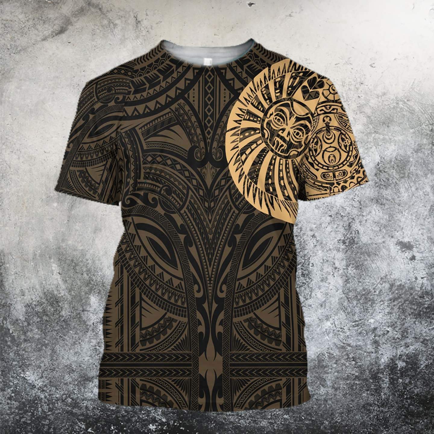 Tiki Ancestors All Over Hoodie HC2402 - Amaze Style™-Apparel