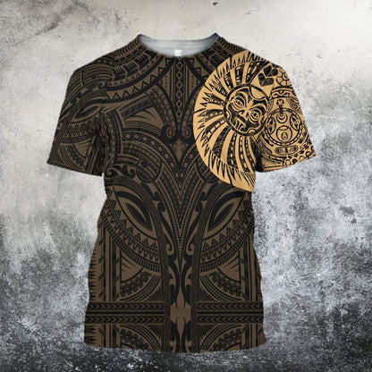 Tiki Ancestors All Over Hoodie HC2402 - Amaze Style™-Apparel