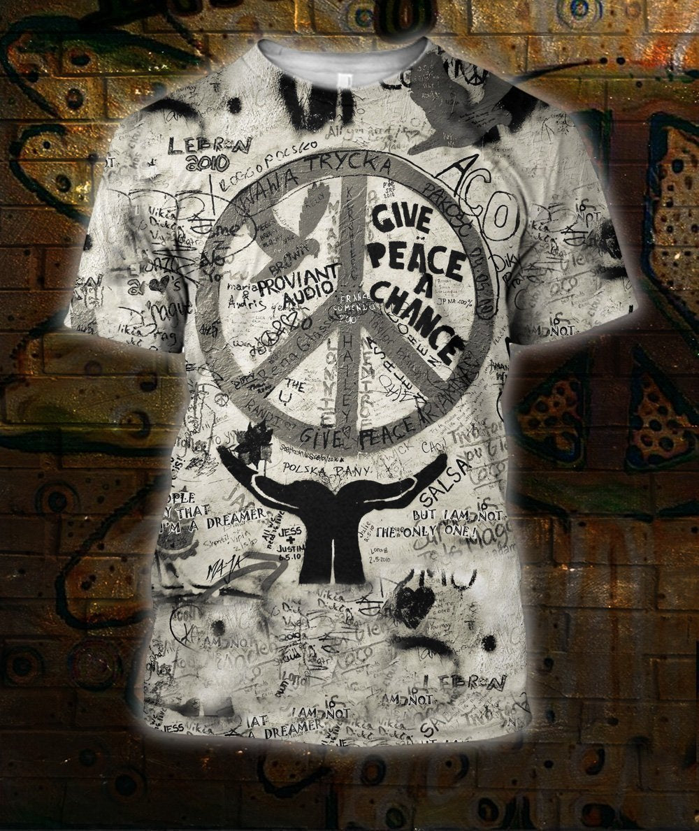 3D All Over Print American Hippie Hoodie PL - Amaze Style™-Apparel