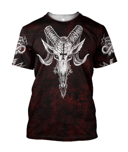 Satanic Tribal 3D All Over Printed Hoodie Shirts For Men And Women MP180305a - Amaze Style™-Apparel